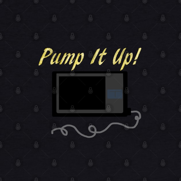 Pump It Up! 2 Gold Sparkles by CatGirl101